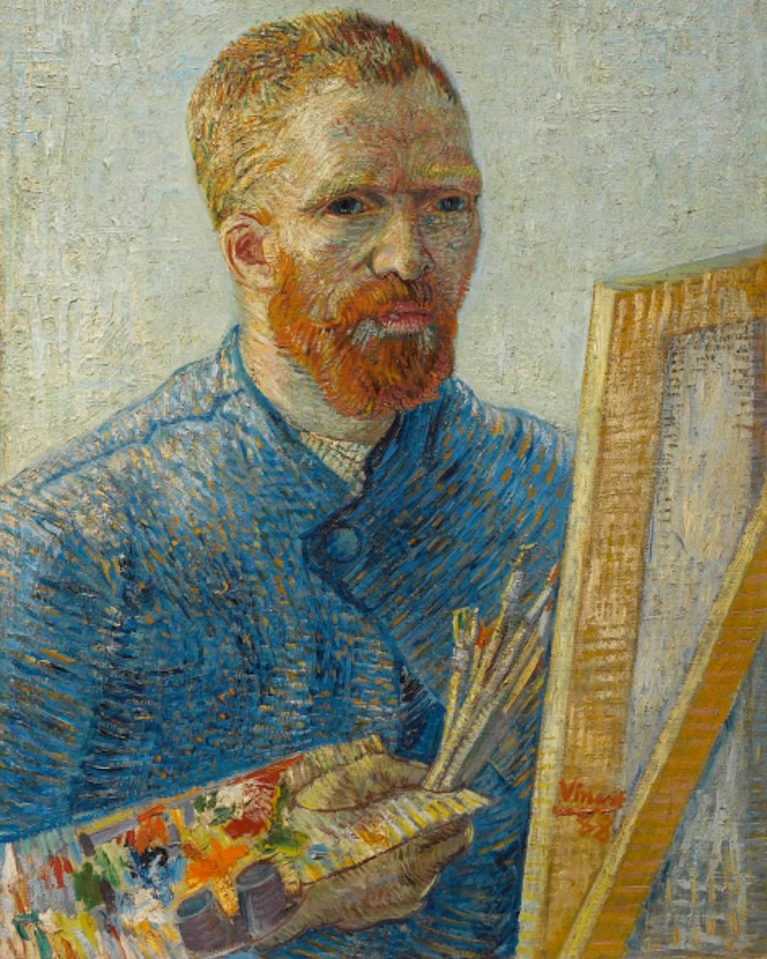 ‘Autorretrato como pintor’ (1887-1888)