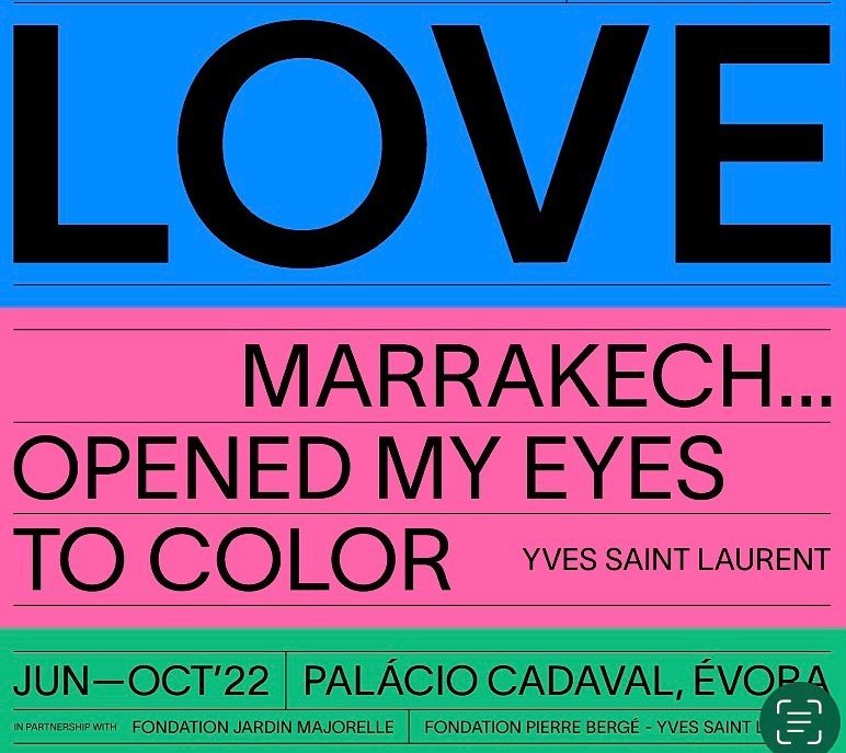 La exposición de Yves Saint Laurent en Évota