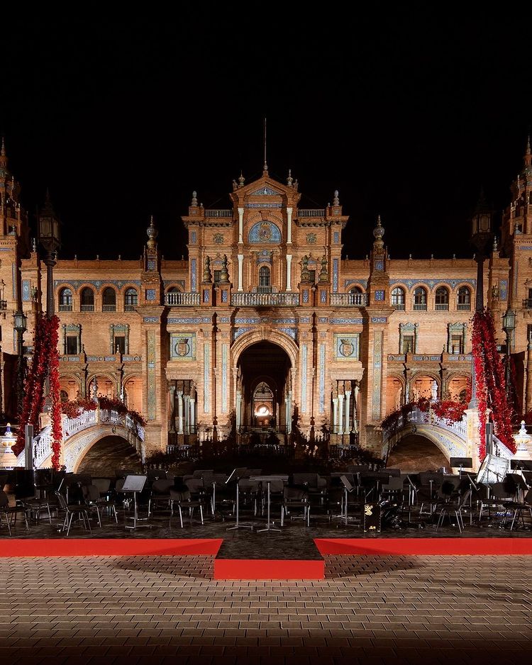La plaza de España de Sevilla