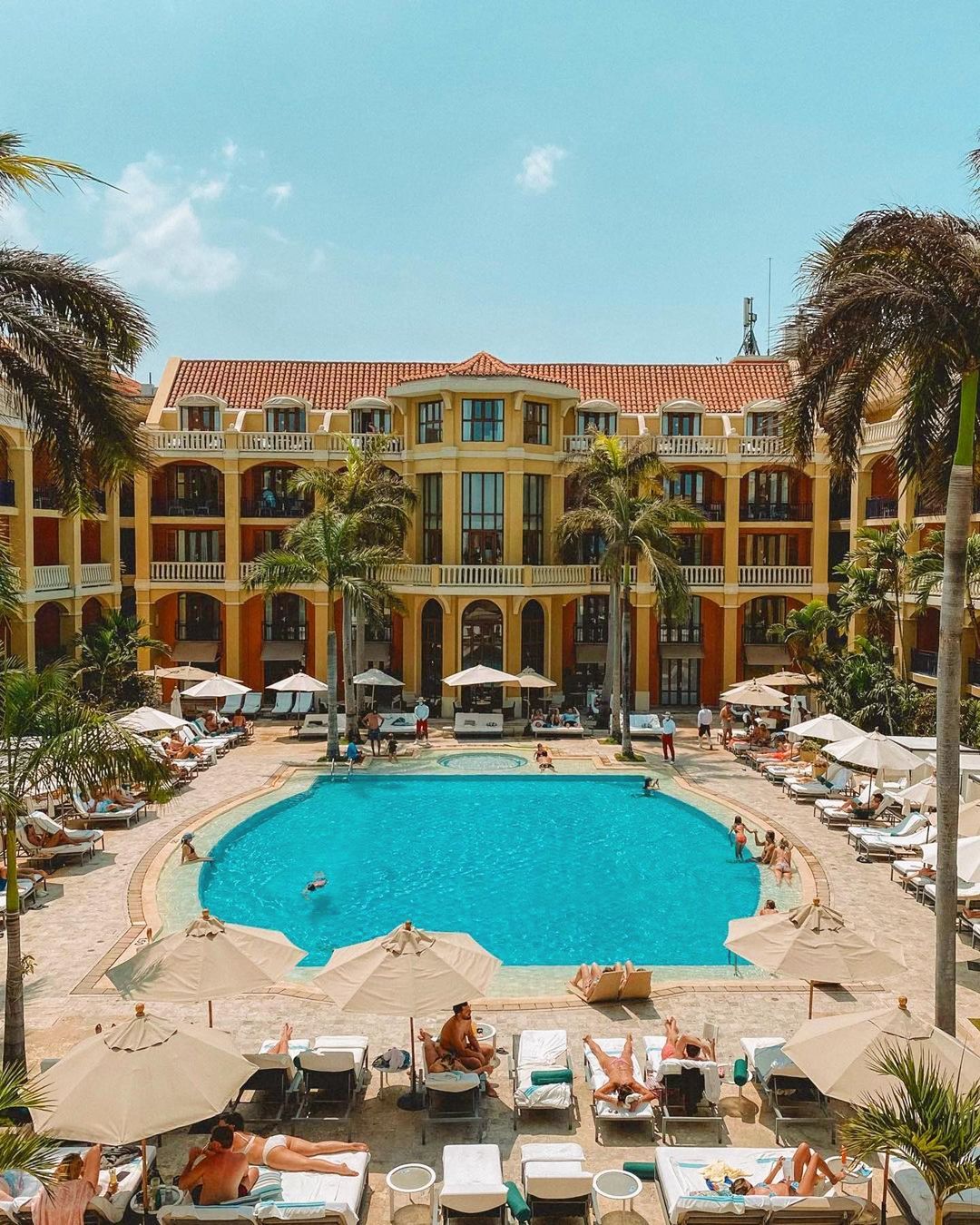 La piscina de Sofitel Legend Santa Clara