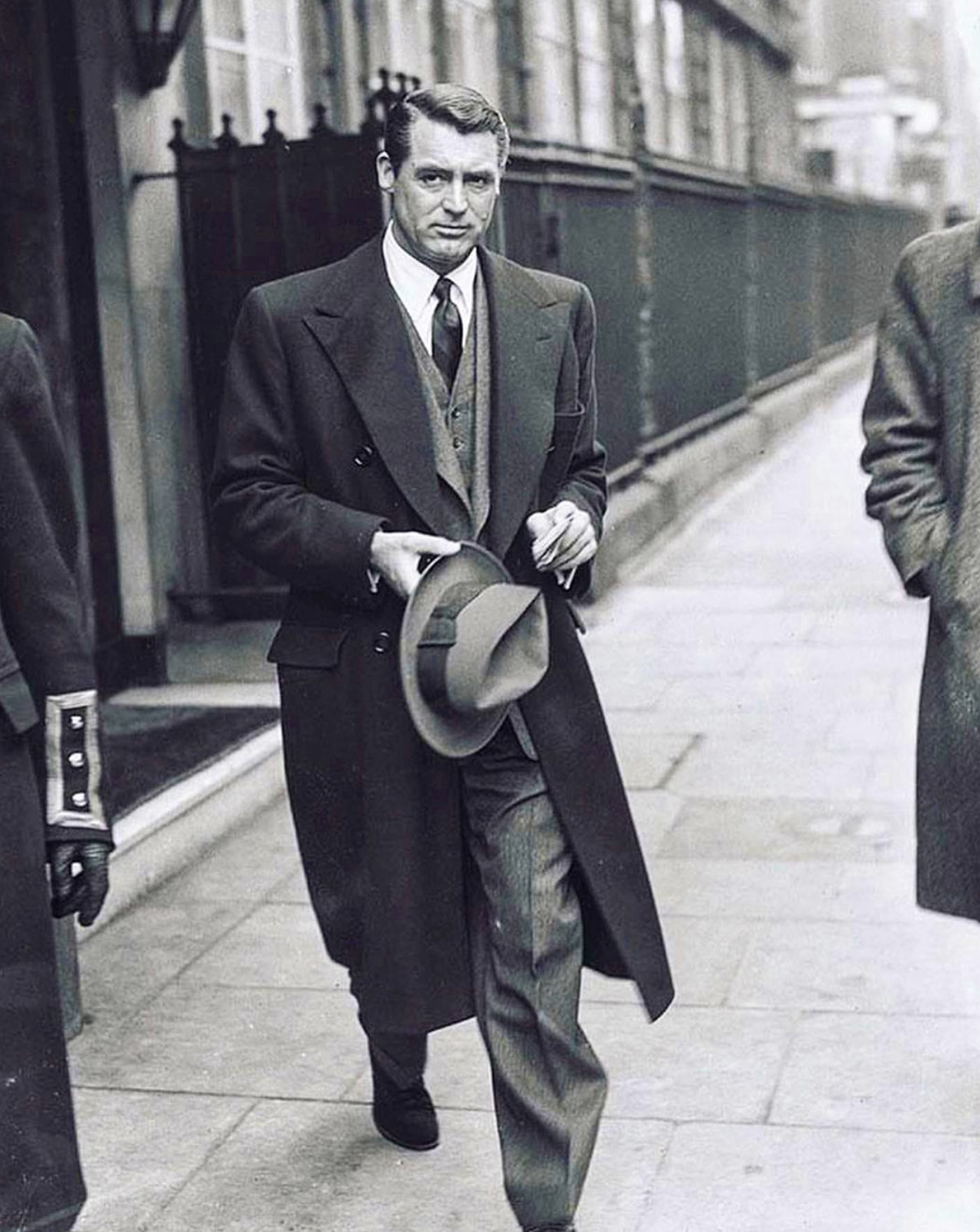 Cary Grant en Londres en 1946
