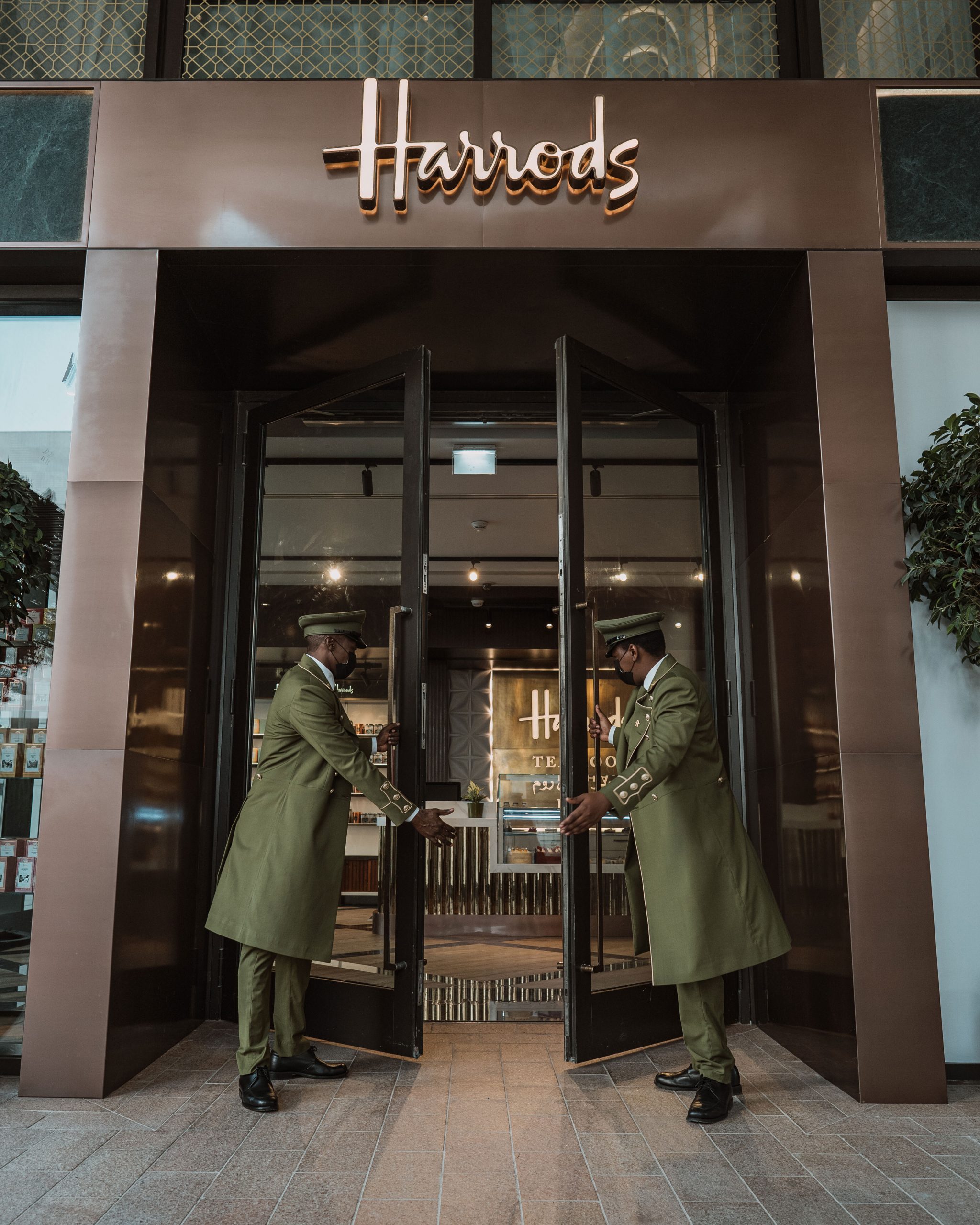 Los "Hombres Verdes" de Harrods