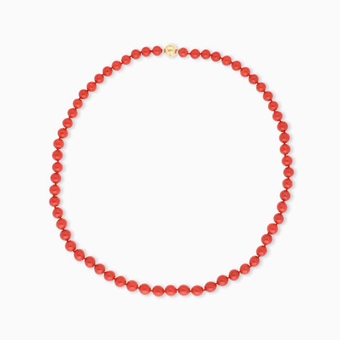 Collar de corales con cierre rosa de Rabat 70's