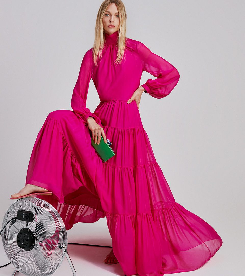 Modelo de rosa de Carolina Herrera