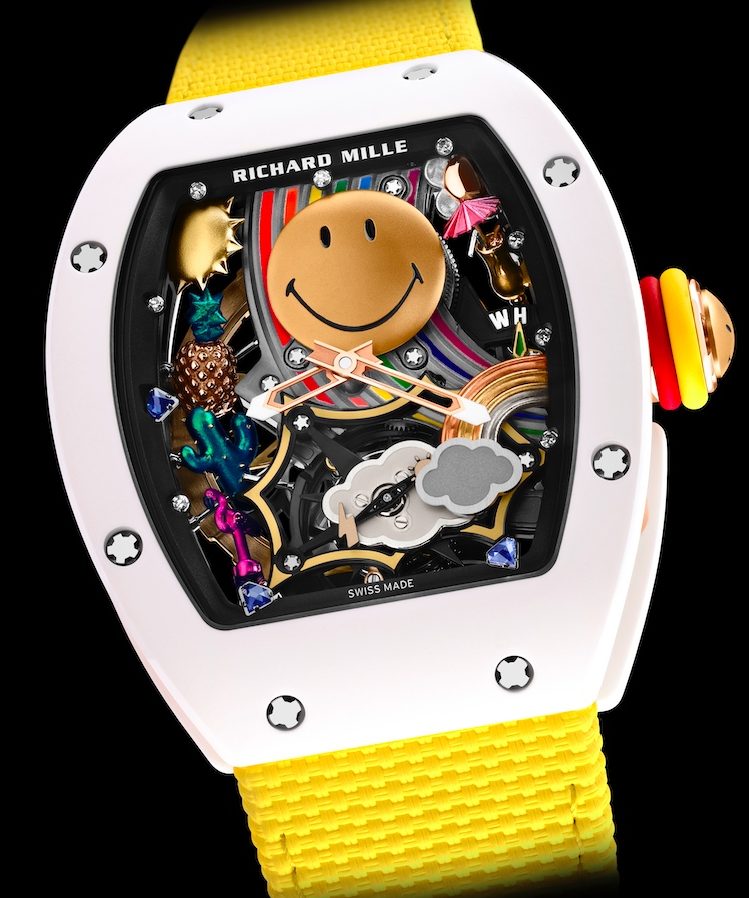 Reloj Richard Mille smiley emoji face