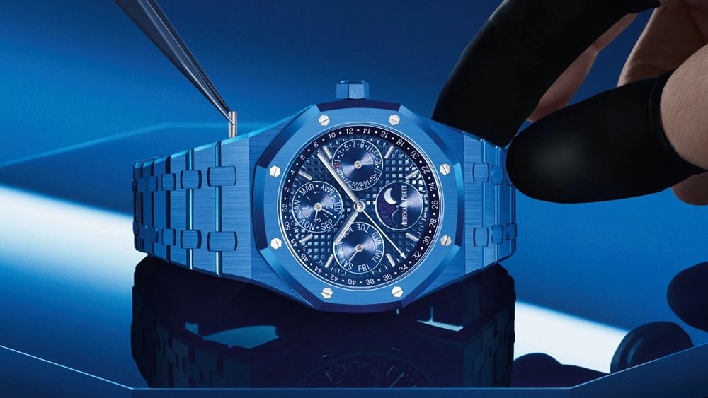 Audemars Piguet Royal Oak en Royal Blue