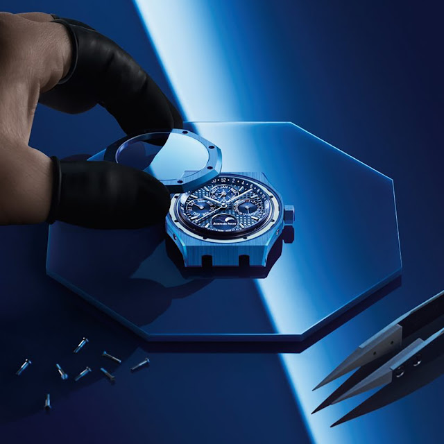 Audemars Piguet Royal Oak en Royal Blue