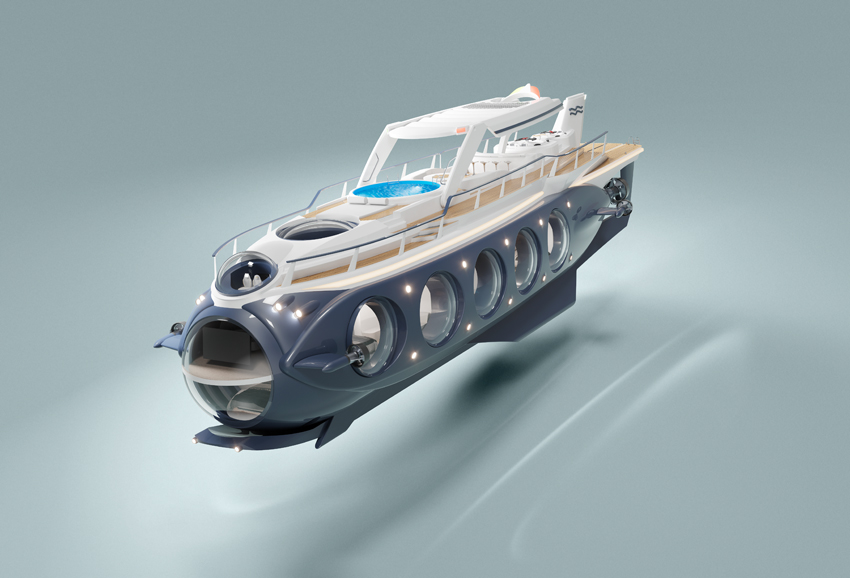 Yate-submarino