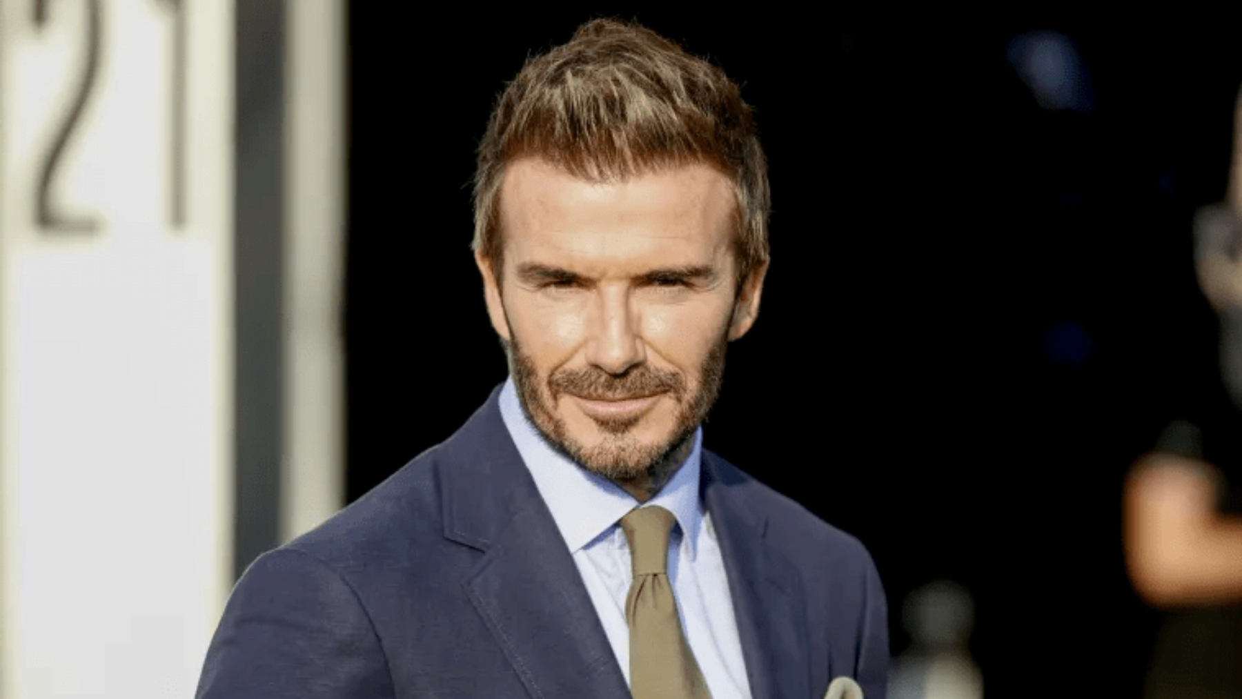 David Beckham y la camisa favorita de los 80 de Wall Street
