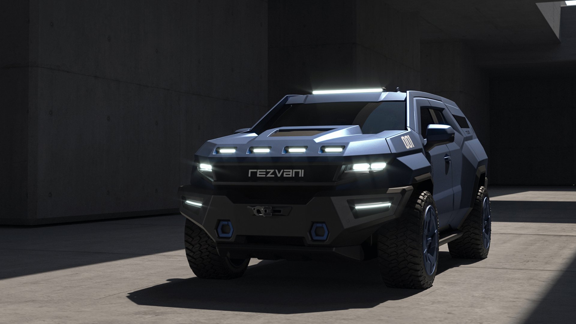 SUV blindado Rezvani Vengeance