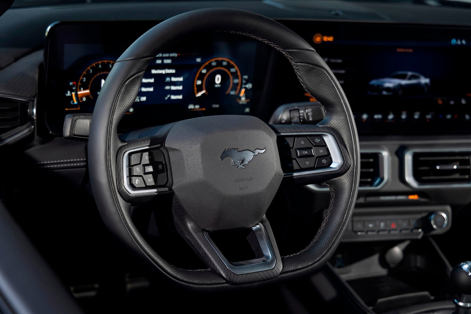 Interior Mustang Dark Horse