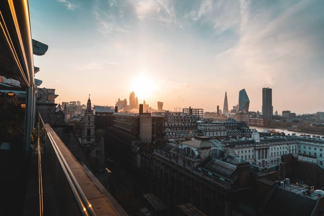 Vistas a la City de Londres