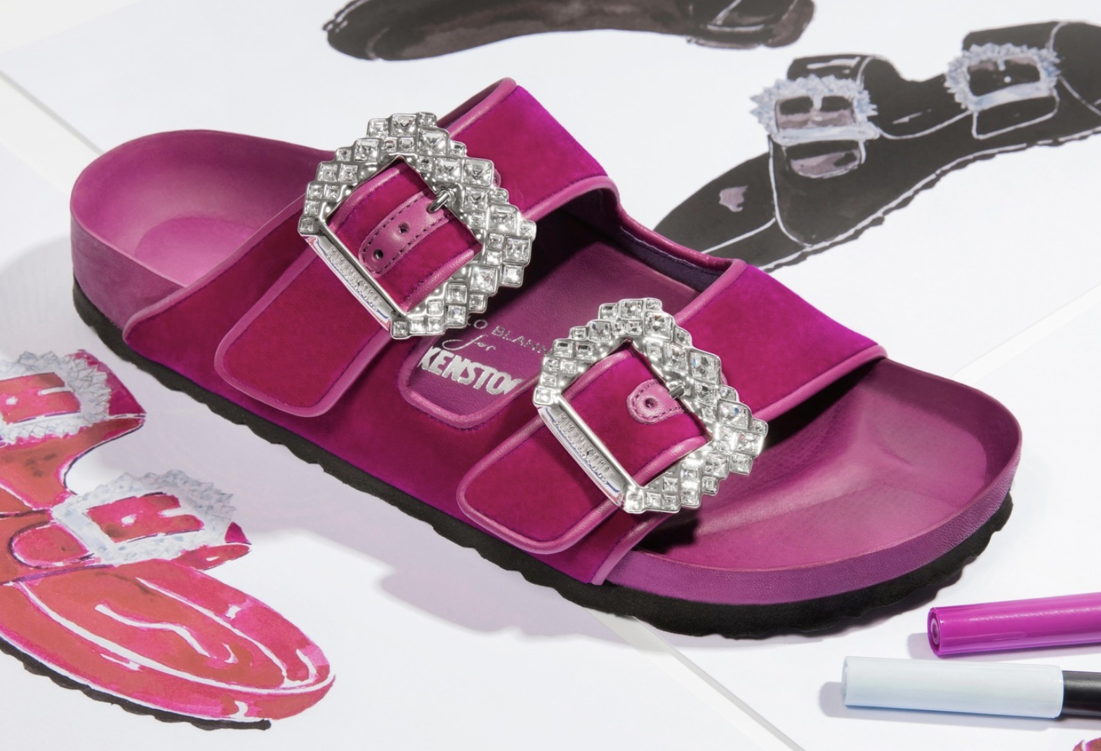 Manolo Blahnik X Birkenstock