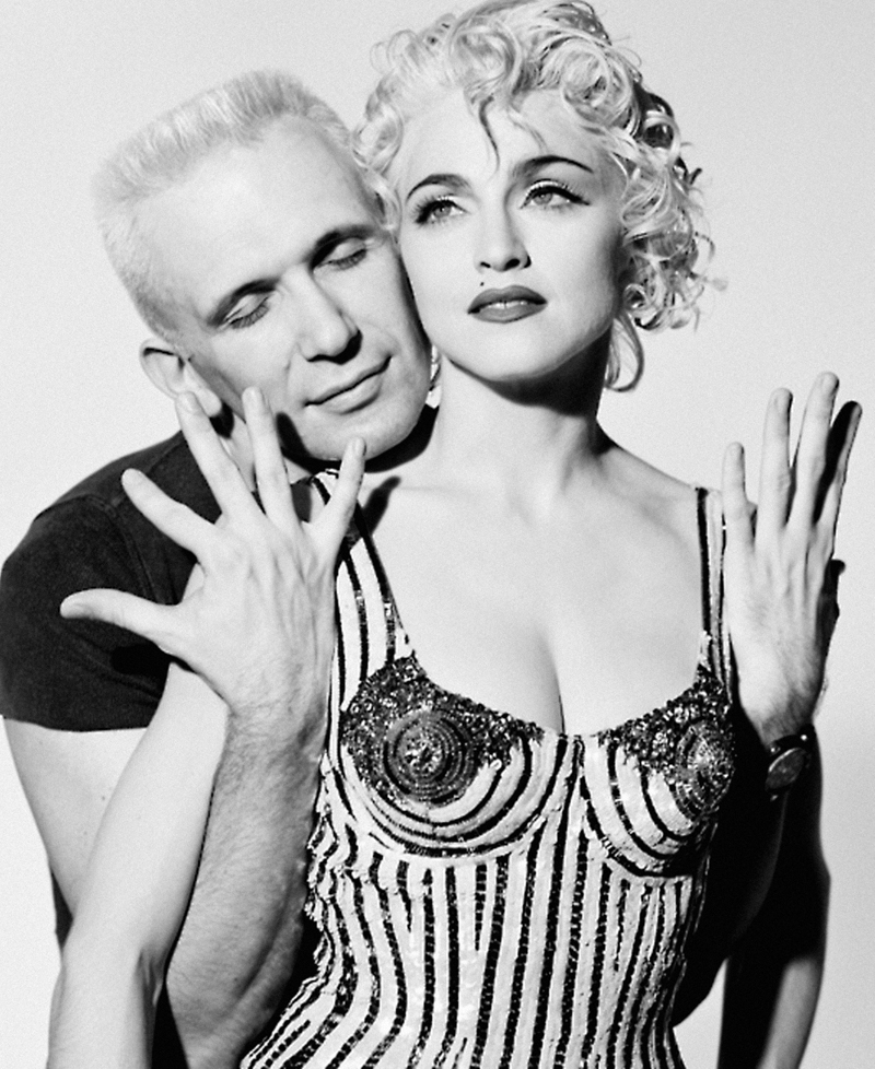 Madonna y Jean Paul Gaultier