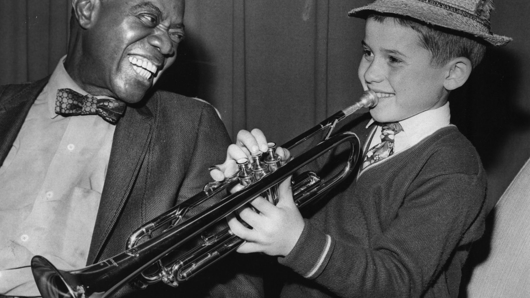Louis Armstrong young