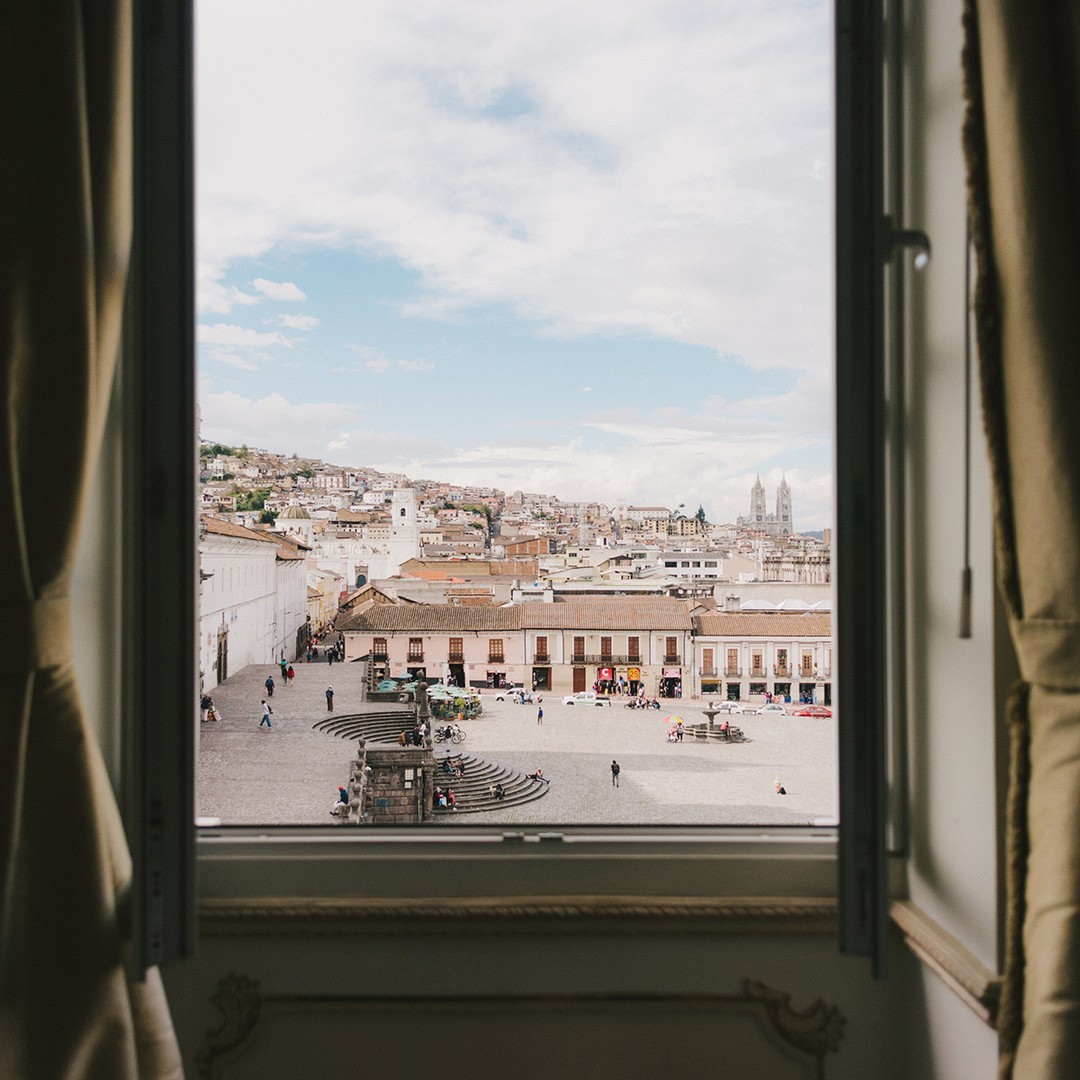 Vistas desde Casa Gangotena