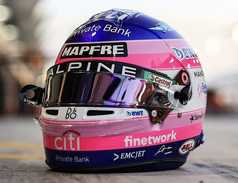 Casco Fernando Alonso