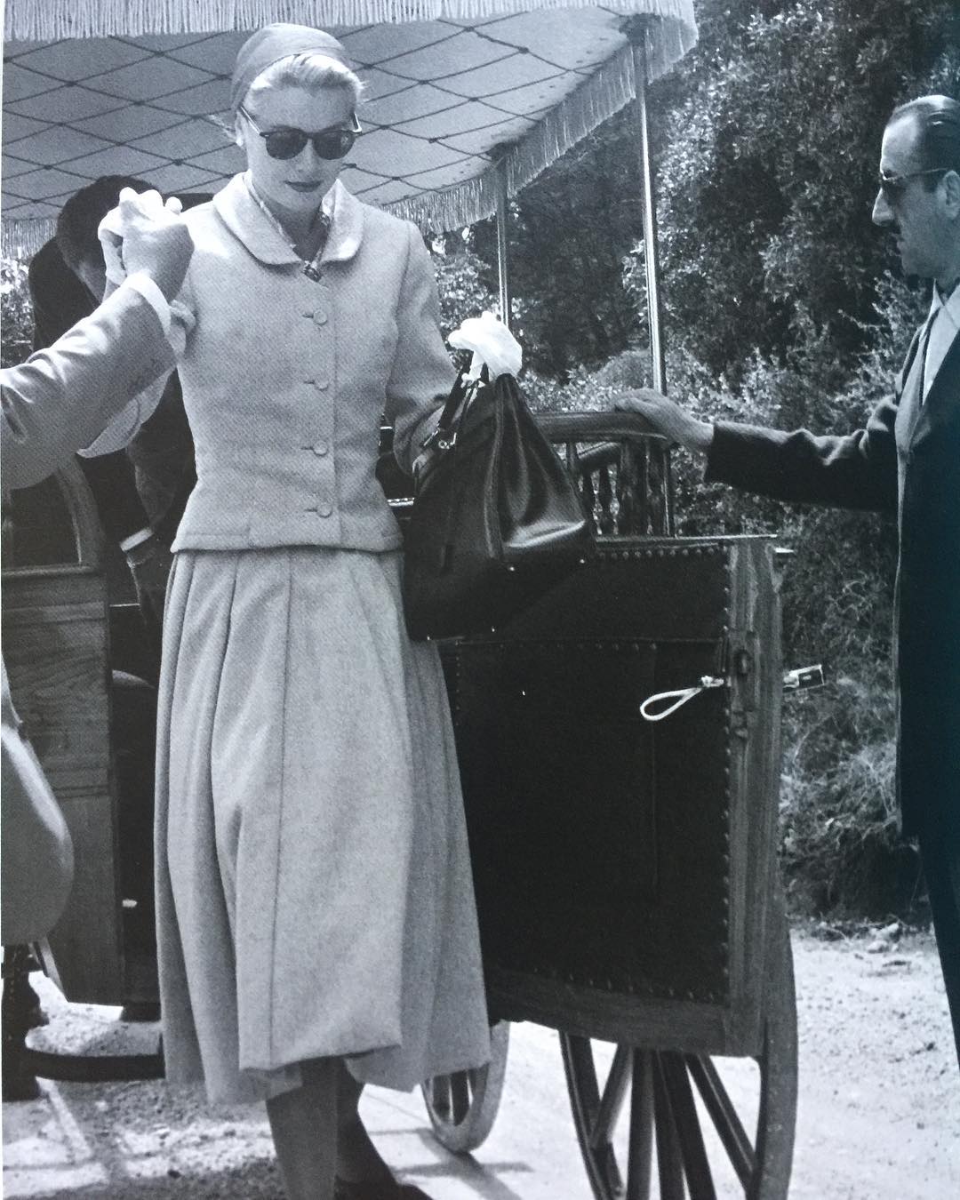 Grace Kelly en abril de 1956