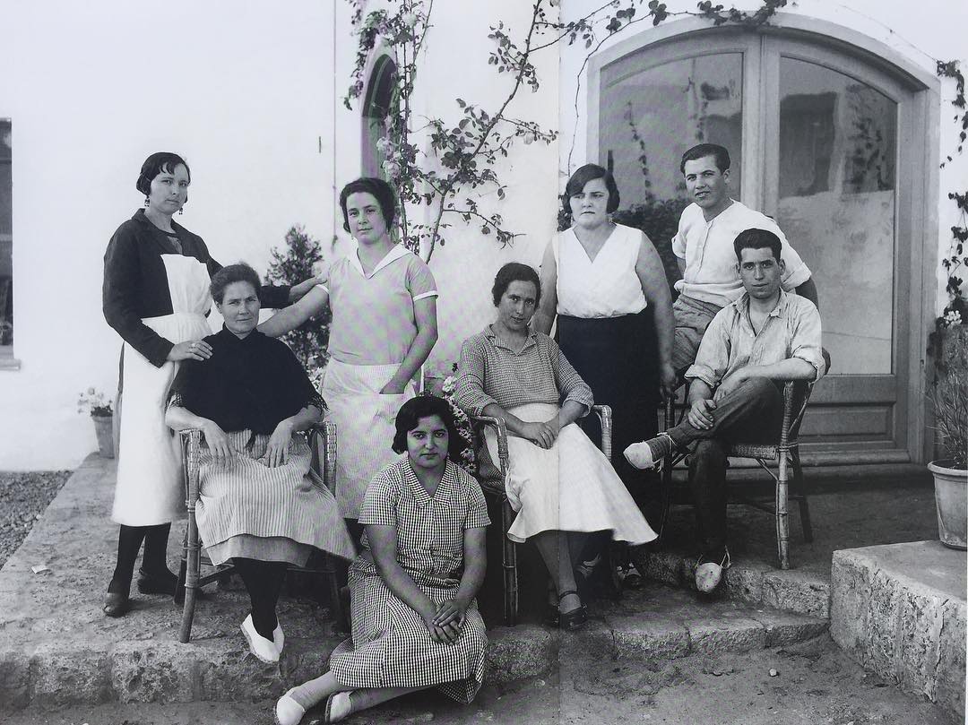 El personal del Hotel Formentor en los años 30