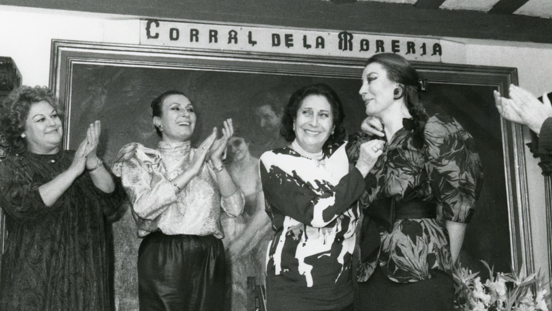 Blanca del Rey con Emma Penella y Rocío Jurado