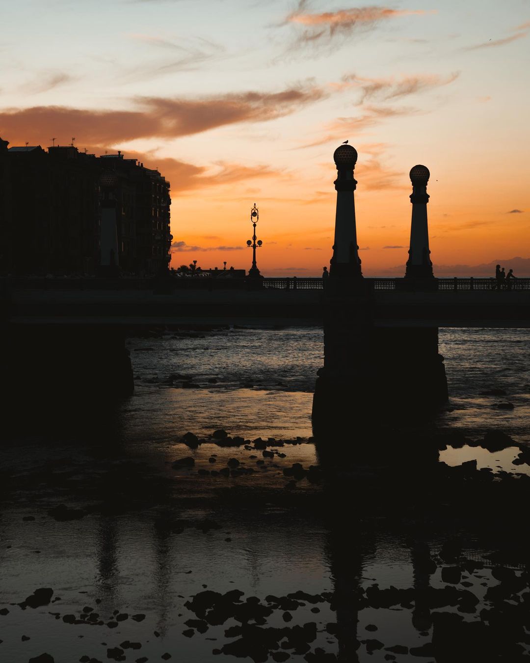 Atardecer en San Sebastián