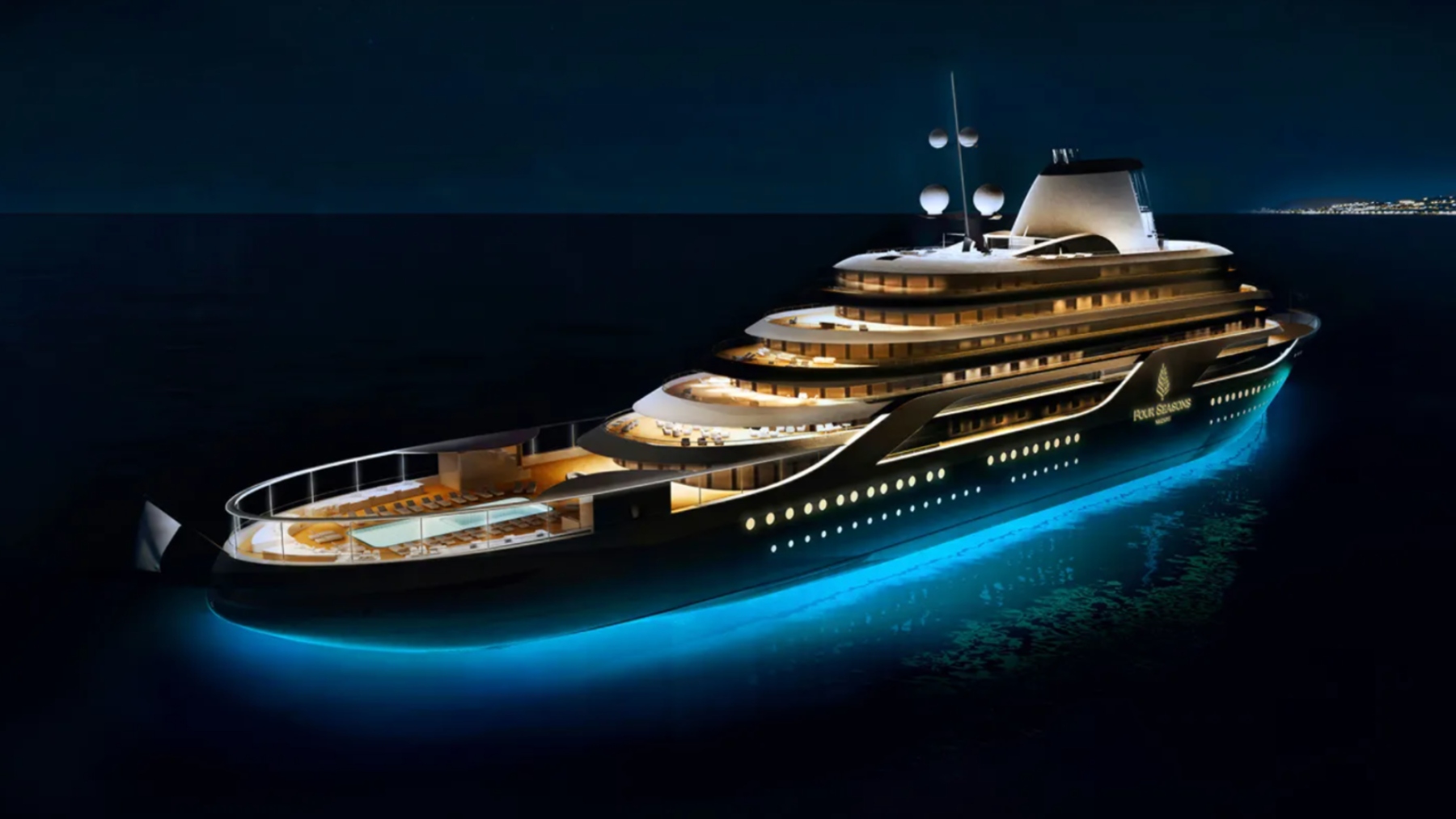 Four Seasons y su extraordinario yate en el que se podrá navegar en 2025