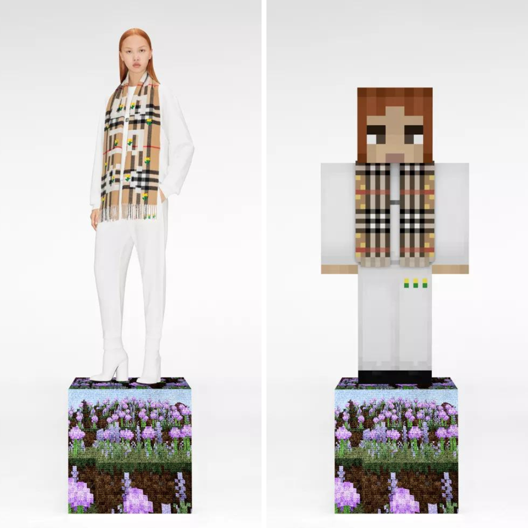 Burberry x Minecraft