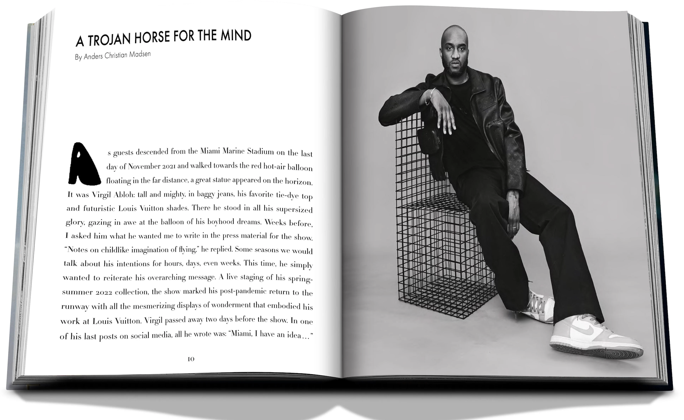 Un año sin Virgil Abloh, Louis Vuitton rinde tributo al diseñador con un  libro