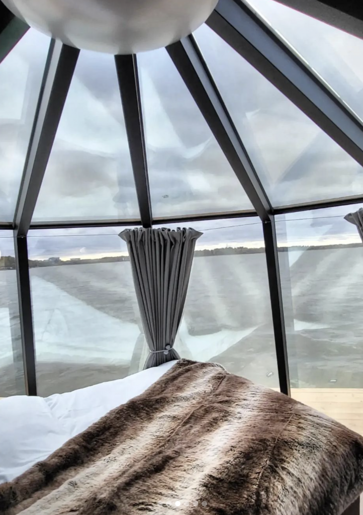 El iglú de cristal de Hilton en Finlandia cuyas vistas te inspirarán en cada despertar