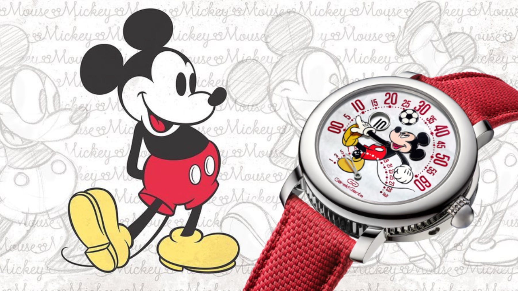 reloj de Mickey con que a tu infancia