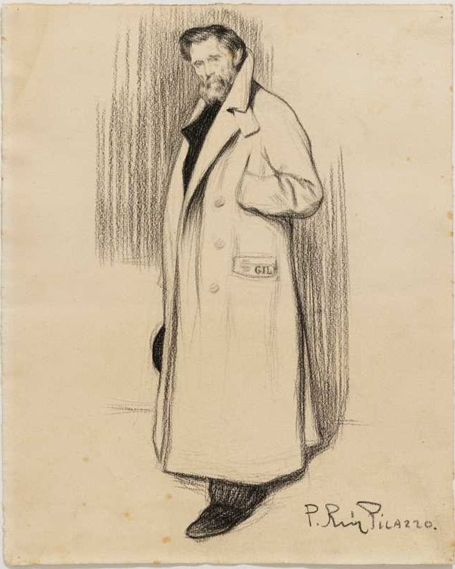 "El padre del artista" José Ruiz 1899)