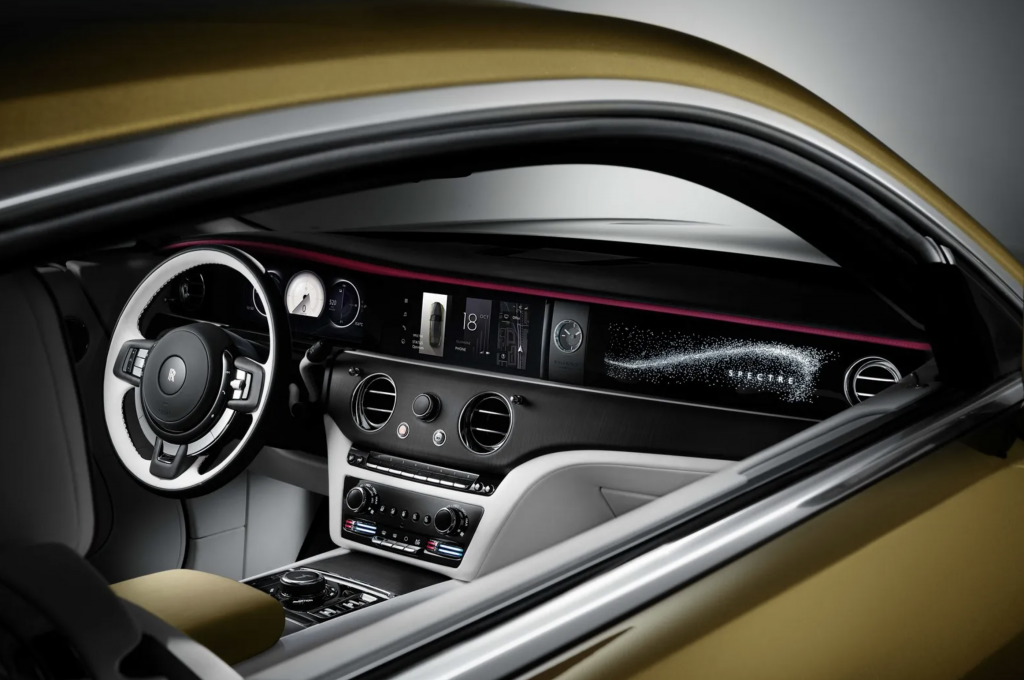 Interior del Rolls-Royce Spectre