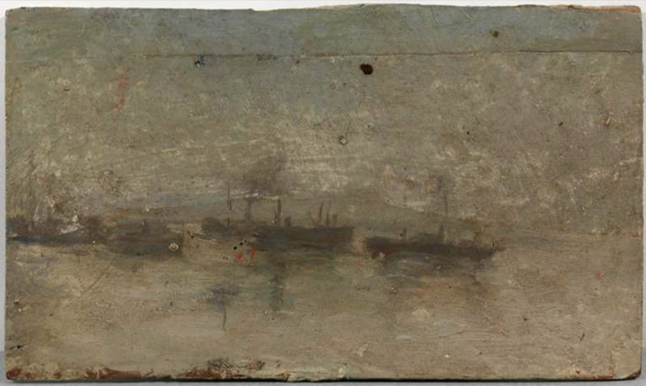 "Vaixells" (1895-1896) Pablo Picasso