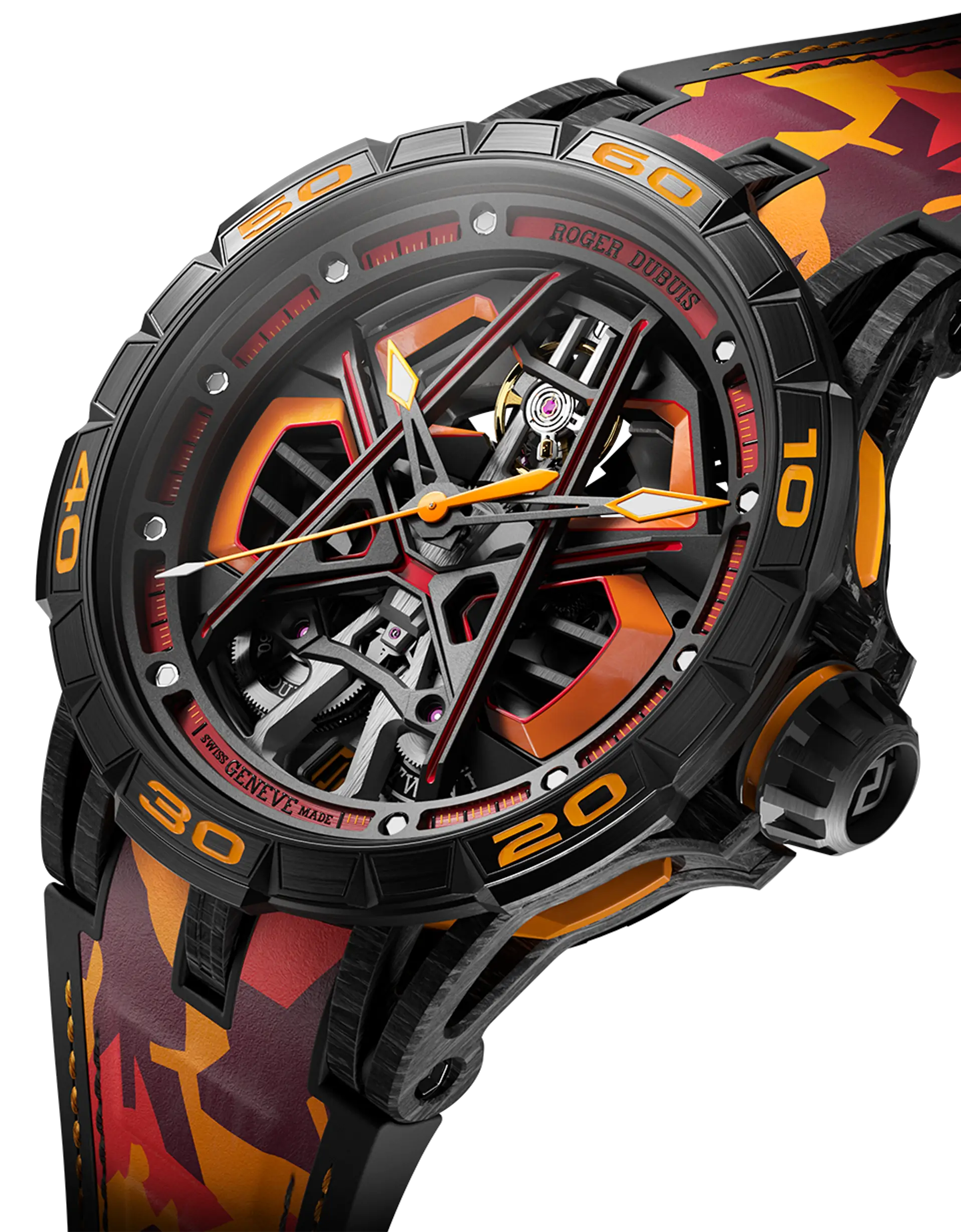 Burlas Cambiable calidad Roger Dubuis nos descubre su limitado reloj inspirado en Lamborghini