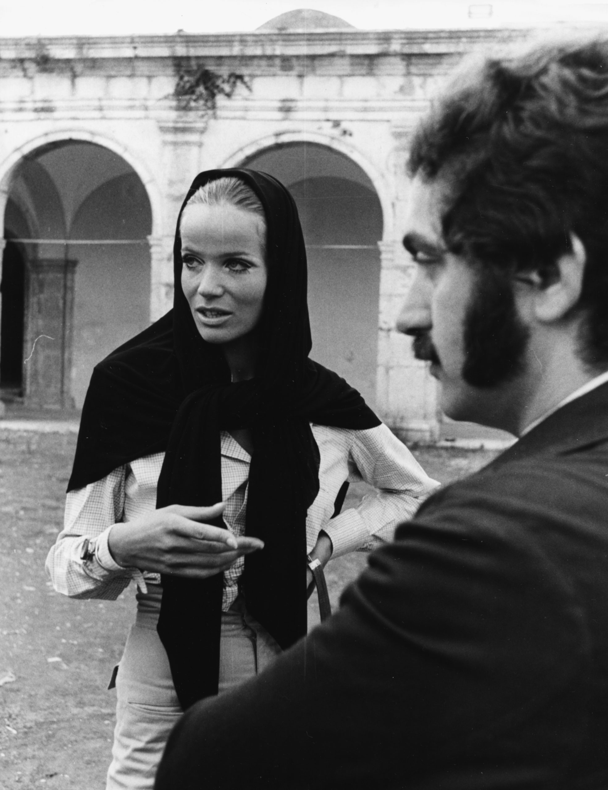 Veruschka y Paco Rabanne