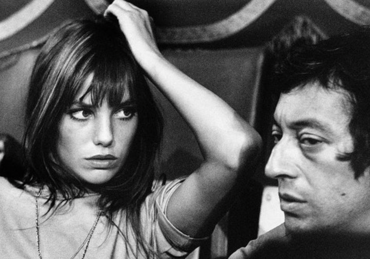 Jane Brikin y Serge Gainsbourg