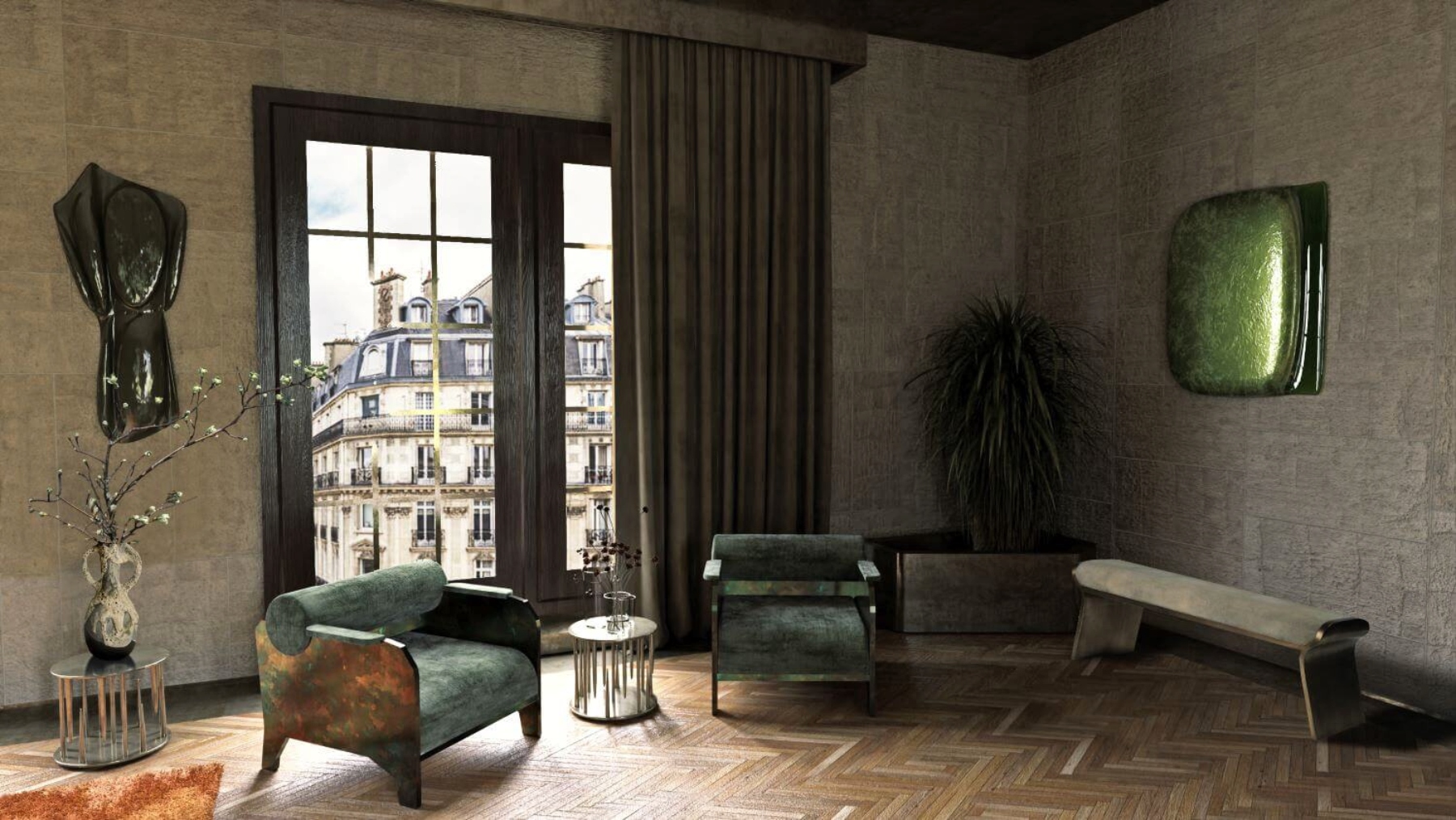 La Maison Voltaire, un distinguido apartamento de diseño en pleno centro de París