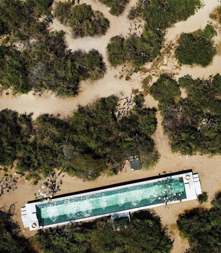 La piscina del Hotel Terrestre