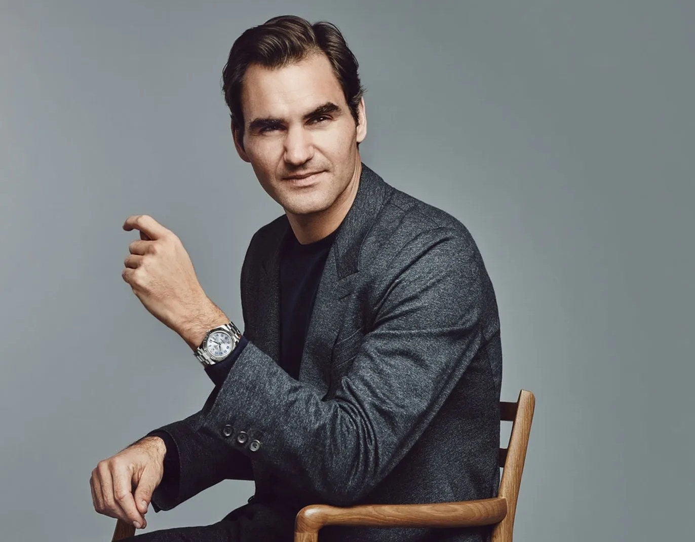 Roger Federer y Rolex