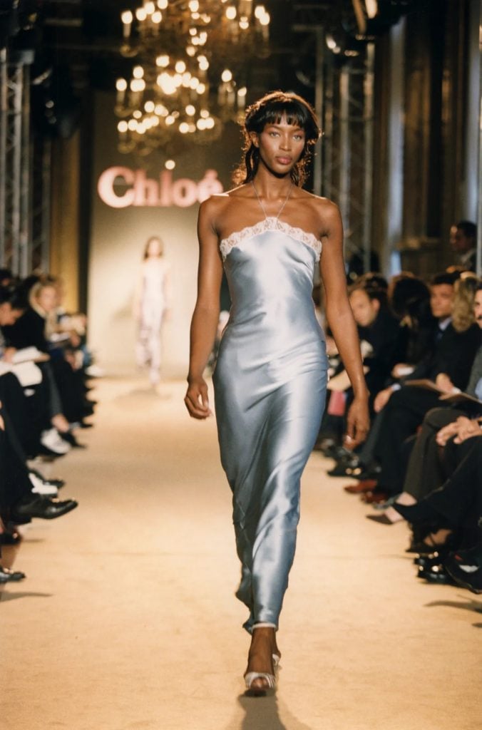 Foto Naomi Campbell para Chloe 1998