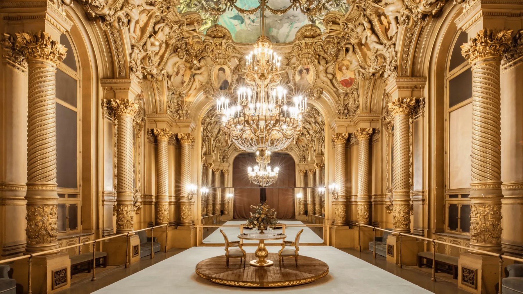 Una noche exclusiva y privada en el Palacio Garnier de París