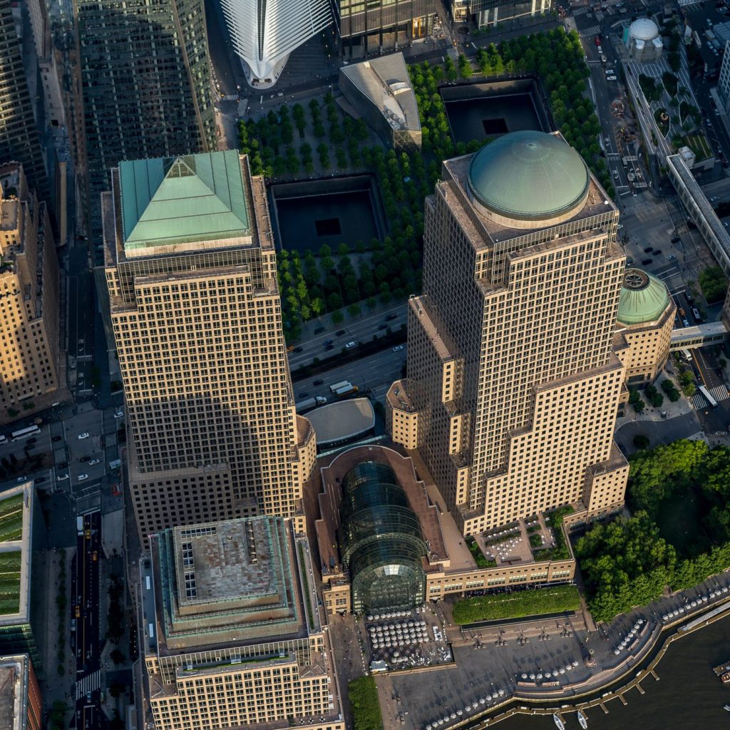 Foto: World Financial Center, en Nueva York, diseñado por César Pelli