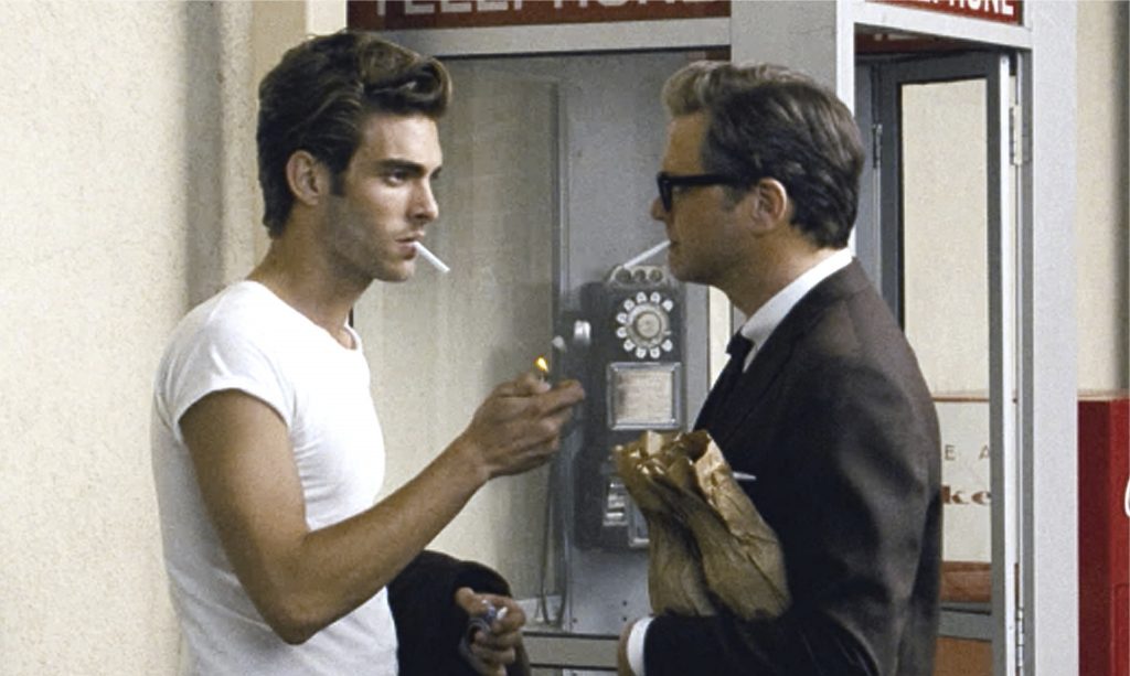 Jon Kortajarena y Colin Firth en "A Single Man"