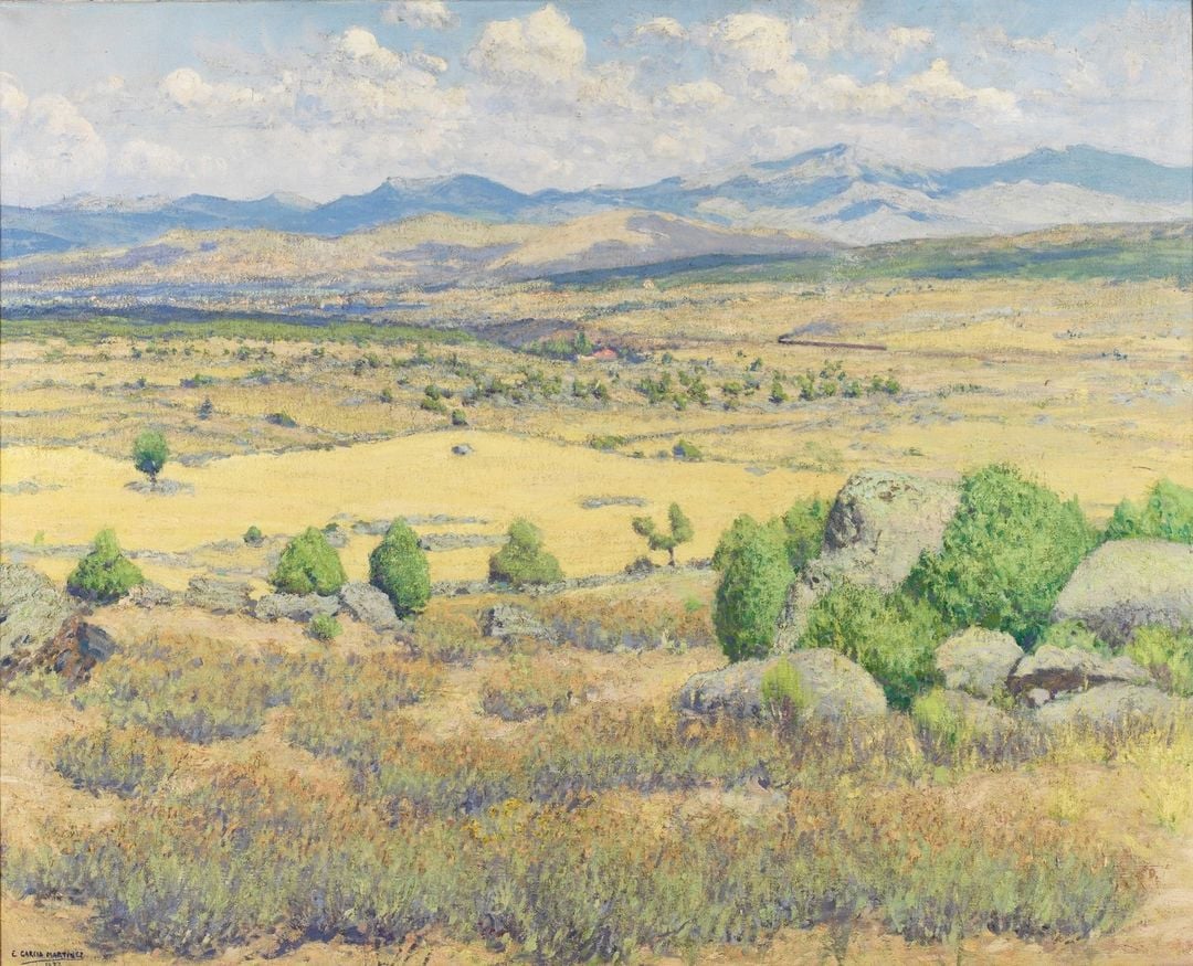 "Mañana de agosto", Emilio García Martínez