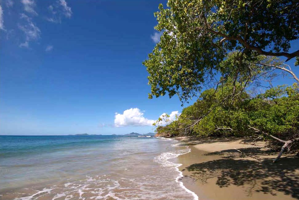 Una isla privada en el Caribe