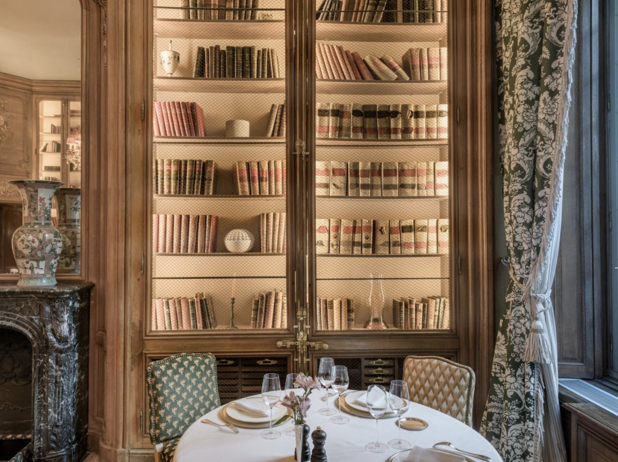 Restaurante La Biblioteca, en el Santo Mauro