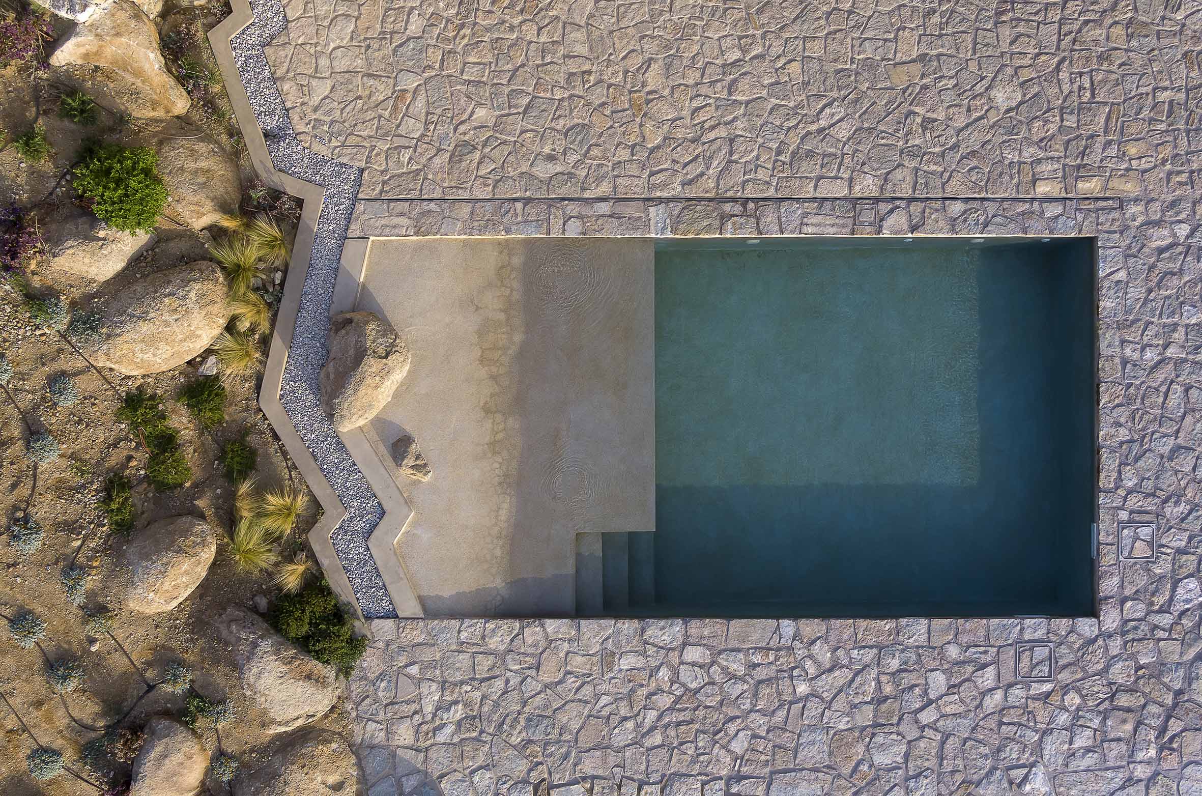 Casas escondidas en la naturaleza