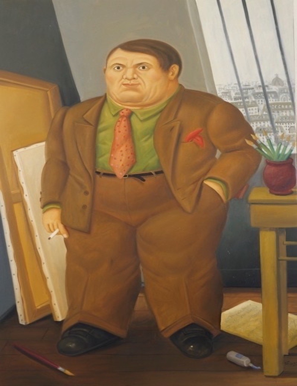 'Retrato de Picasso', Fernando Botero