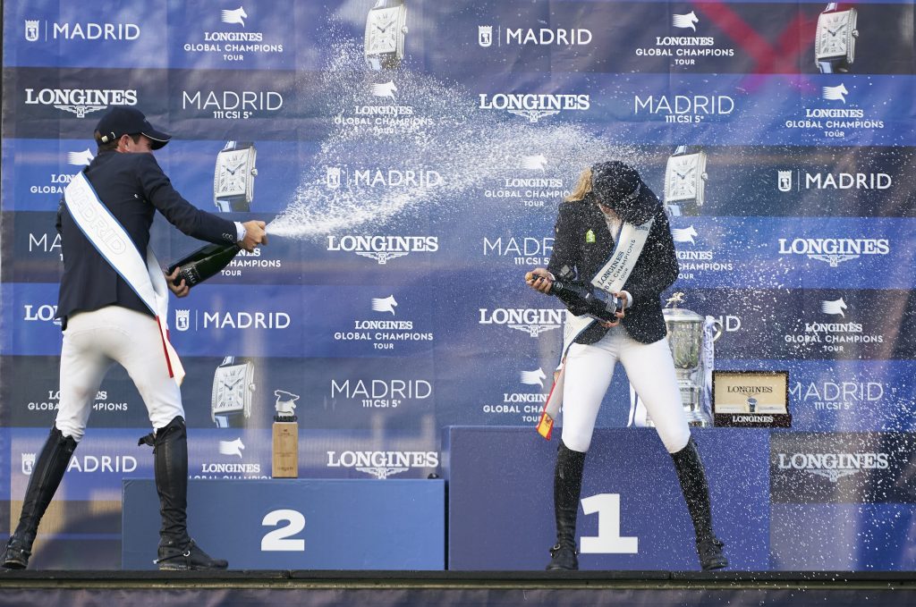 Ganadores en la Global Champion Tour de hípica en Madrid 