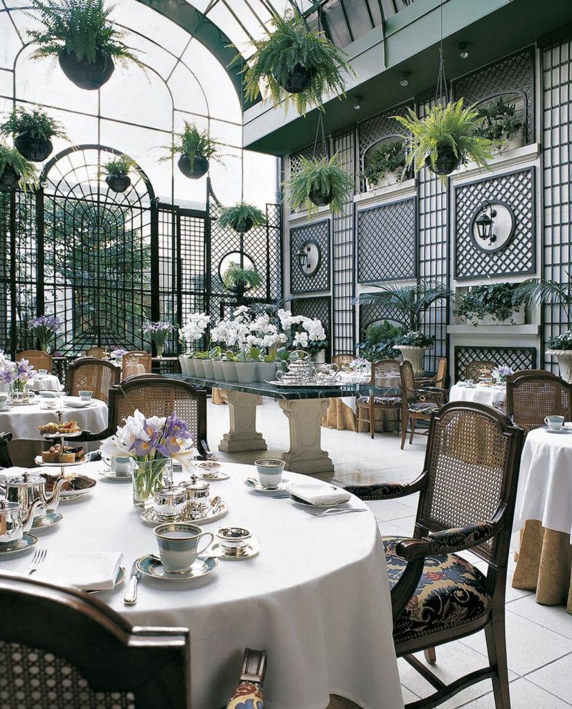 El desayuno en el Alvear Palace